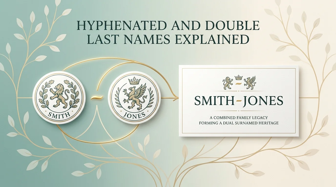 Hyphenated and Double Last Names Explained