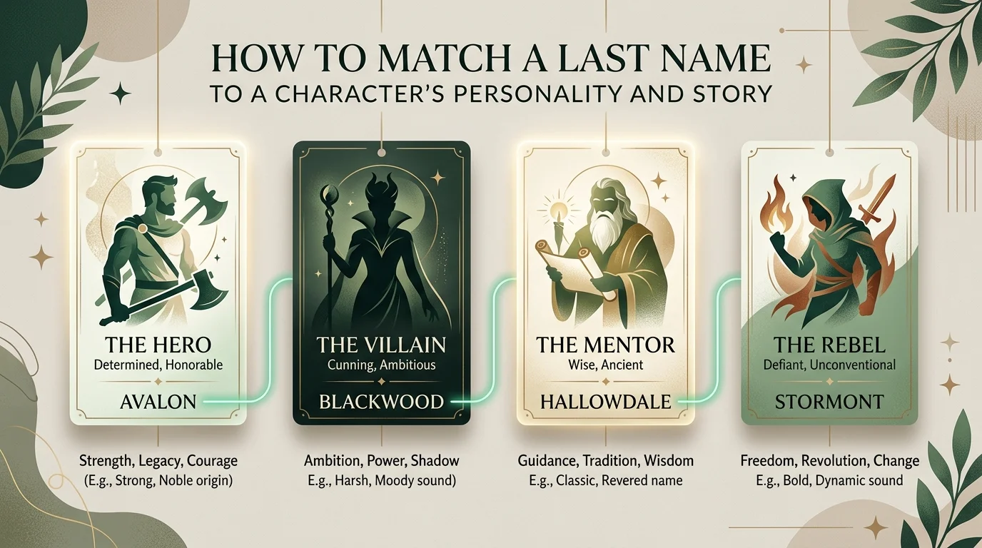 How to Match a Last Name to a Character's Personality and Story